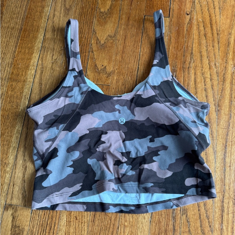 Lululemon Align Camo Crop Tank Top
